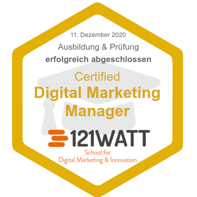 Certified Digital Marketing Manager